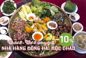 nhà hàng mộc châu giá rẻ